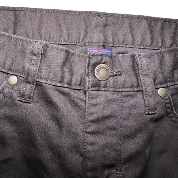 EUC Patagonia Black Pinyon Pines Slim Fit Hiking Pants Size 4 - Picture 9 of 15